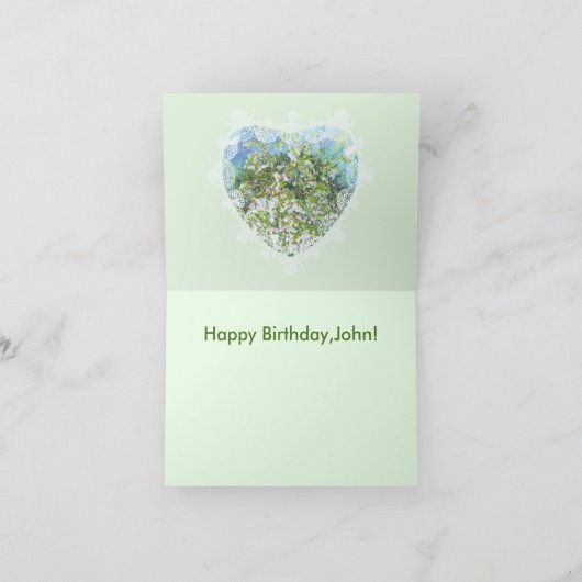 Carte Jardin fleuri (Intérieur)