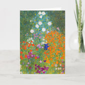 Carte Jardin fleuri | Gustav Klimt (Devant)