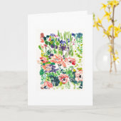 Carte Jardin impressionniste (Fleur jaune)