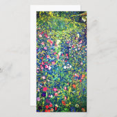 Carte Jardin italienne Gustav Klimt (Devant / Derrière)