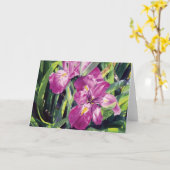 Carte Jardin japonais (Fleur jaune)