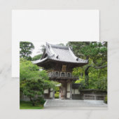Carte Jardin japonais de thé à San Francisco (Devant / Derrière)