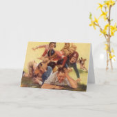 Carte Jardin papa (Fleur jaune)