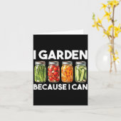 Carte Jardin Parce Que Je Peux Amusing Jardinage Conserv (Fleur jaune)