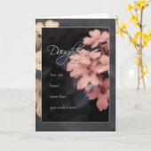 Carte Jardin Phlox Flower Anniversaire pour fille en dro (Fleur jaune)