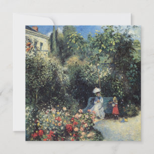 Carte Jardin Pontoise Camille Pissarro