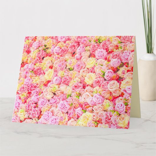 Carte Jardin rose (Devant)