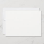 Carte Jardin secret Boho mariage floral Enregistrer la d (Dos)