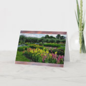 Carte Jardin toute occasion (vide à l'intérieur) (Devant)