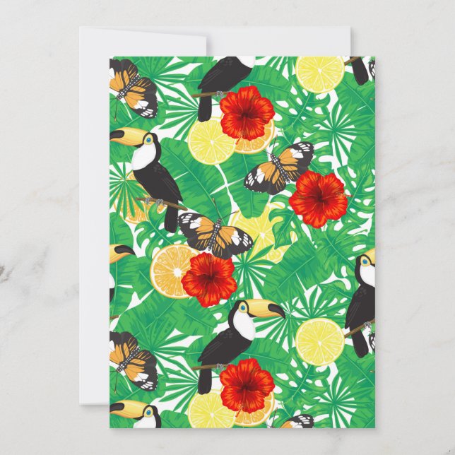 Carte Jardin tropical (Devant)