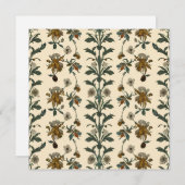 Carte Jardin Vintage  (Devant / Derrière)