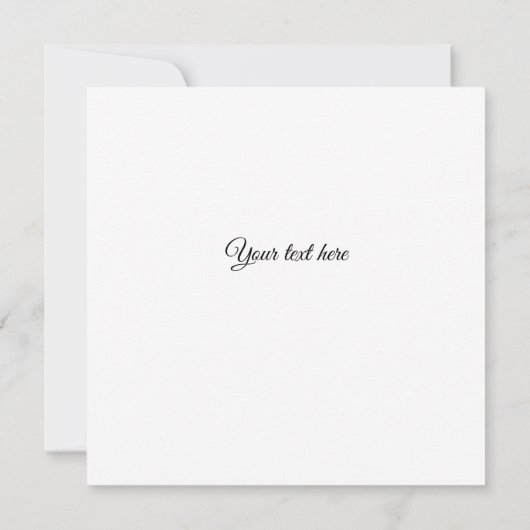 Carte Jardin Vintage (Dos)