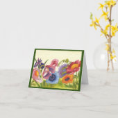 Carte Jardinage de l'énergie des fleurs (Fleur jaune)