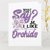 Carte Jardinage d'orchidées (Fleur jaune)
