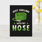 Carte Jardinier Dit Drôle (Fleur jaune)