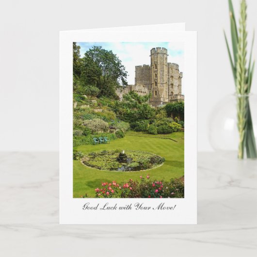 Carte Jardins de fossé de château de Windsor - chance (Devant)