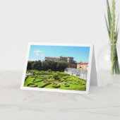 Carte Jardins Palazzo Barberini, Rome, Italie (Devant)