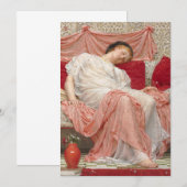 Carte Jasmine par Albert Joseph Moore, Victorian Fine Ar (Devant / Derrière)