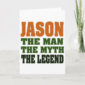 Carte Jason - l'homme, le mythe, la légende !