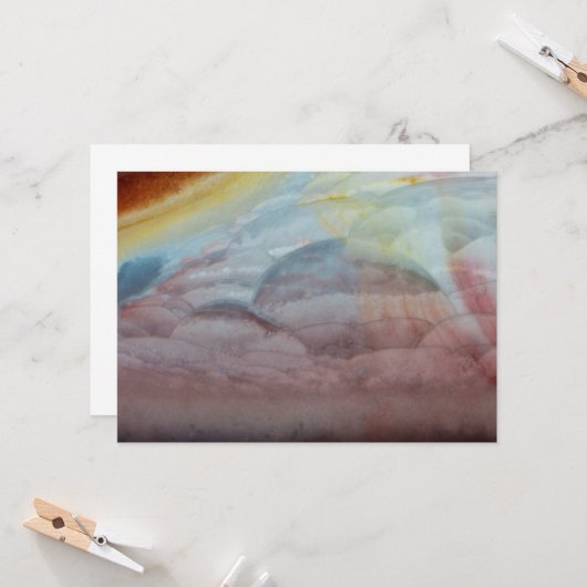 Carte Jasper polychrome (Devant/Arrière en situation)