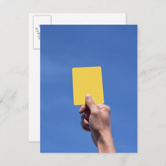 Carte jaune (Devant / Derrière)