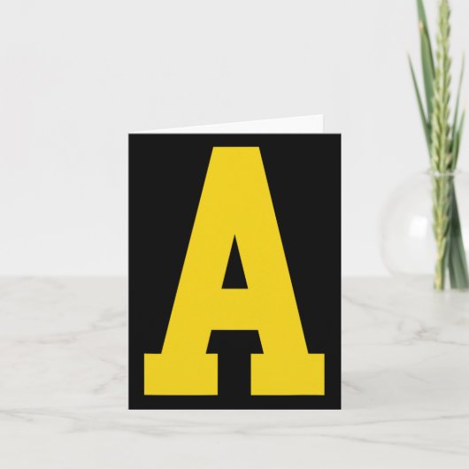 Carte Jaune a' En Rouge Pour Alvin Costume Halloween Et (Devant)