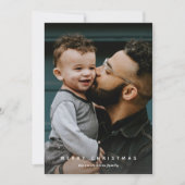 Carte Jaune Botanique Verticale Photo Holiday (Devant)