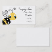 Carte jaune de Bueinss d'abeille (Devant / Derrière)