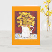 carte jaune de fleurs (Fleur jaune)