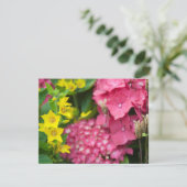 Carte Jaune et rose (Debout devant)