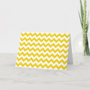 Carte Jaune Zigzag, Jaune Chevron, Motif géométrique