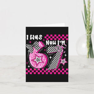 Carte J'avais 6 ans maintenant j'ai 7 ans drôle 7e anniv