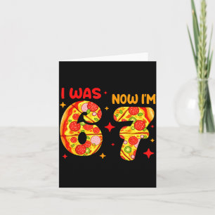 Carte J'avais 6 ans maintenant j'ai 7 ans Zza Anniversai