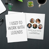 Carte J'Avais L'Habitude De Travailler Avec Légendes 5 C