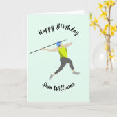 Carte Javelin (Fleur jaune)