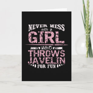 Carte Javelin Girl