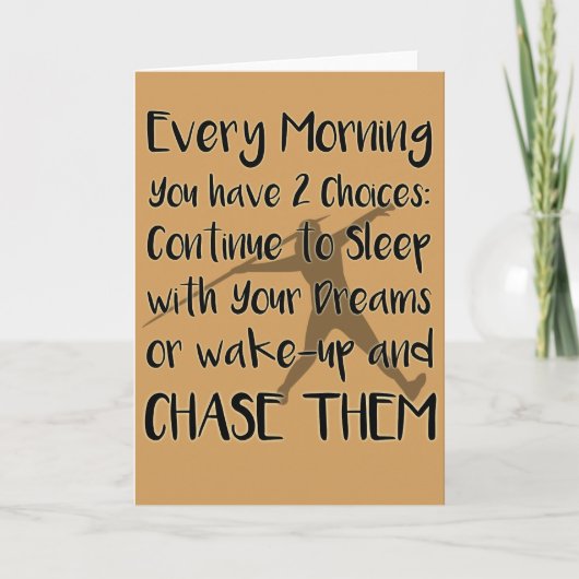 Carte Javelin Throw Inspiration Card (Devant)