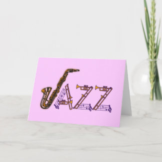 CARTE JAZZ