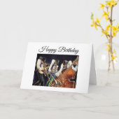 Carte Jazz Lover - Anniversaire (Fleur jaune)