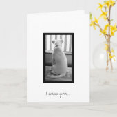 Carte Je... (Fleur jaune)