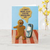 CARTE JE BISEAUTE VOUS ENTENDS (Fleur jaune)