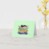 Carte Je bouge ? (Fleur jaune)