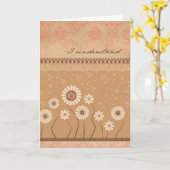 Carte Je comprends (Fleur jaune)