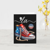 Carte Je Comprends L'Ignment Comma La Cute Chaussures 20 (Fleur jaune)