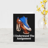 Carte Je Comprends L'Ignorance Des Baskets Et Des Perles (Fleur jaune)