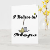 Carte je crois aux sermons (Fleur jaune)