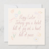 Carte Je crois que c’est Pâques ! (Dos)