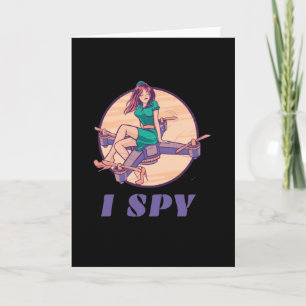 Carte Je espionne drone espion pour filles