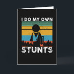 Carte Je Fais Mes Propres Têtes Accident Sport<br><div class="desc">Les sports mènent parfois à un accident sportif,  comme le vélo de montagne. Malgré cela,  les braves et les démons sont rapidement blessés. Une idée cadeau cool avec un proverbe amusant.</div>