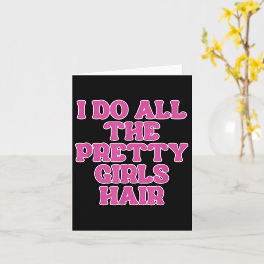 Carte Je fais toutes les coiffures des jolies filles Coi (Fleur jaune)